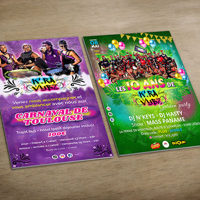 K'ra Vybz - Flyers Carnaval & Garden Party