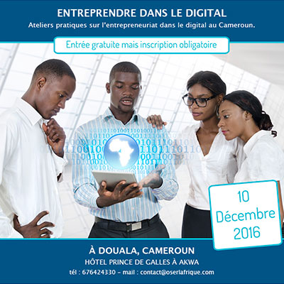 Flyer Entreprendre dans le Digital